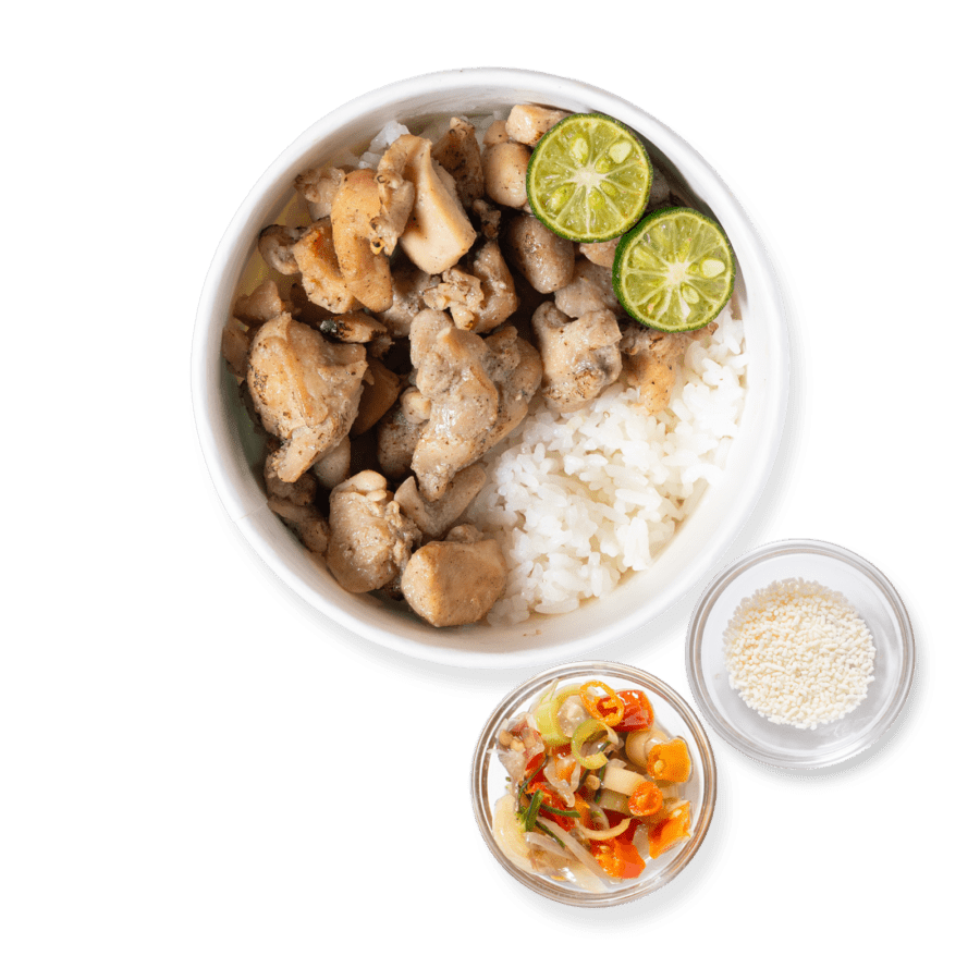 Rice Bowl Ayam Bumbu Taichan Sambel Matah 1pcs