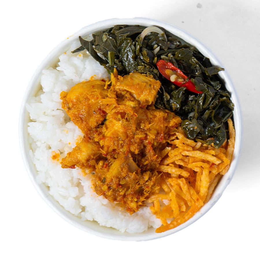 Rice Bowl Ayam Woku 1pcs