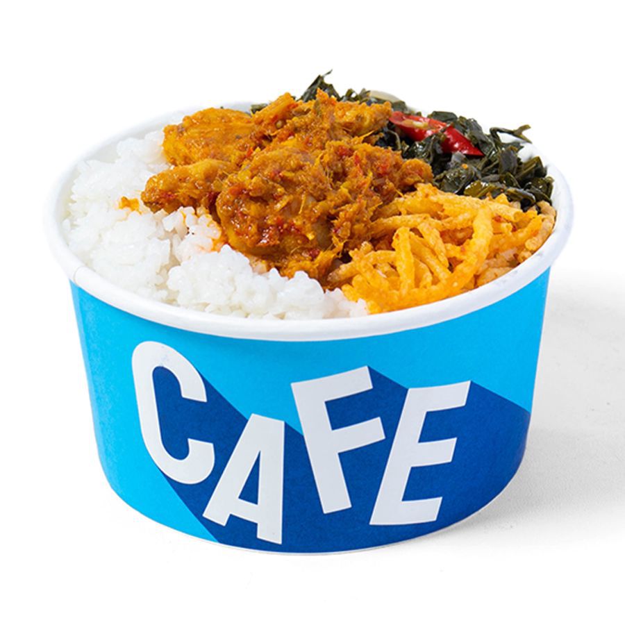 Rice Bowl Ayam Woku 1pcs
