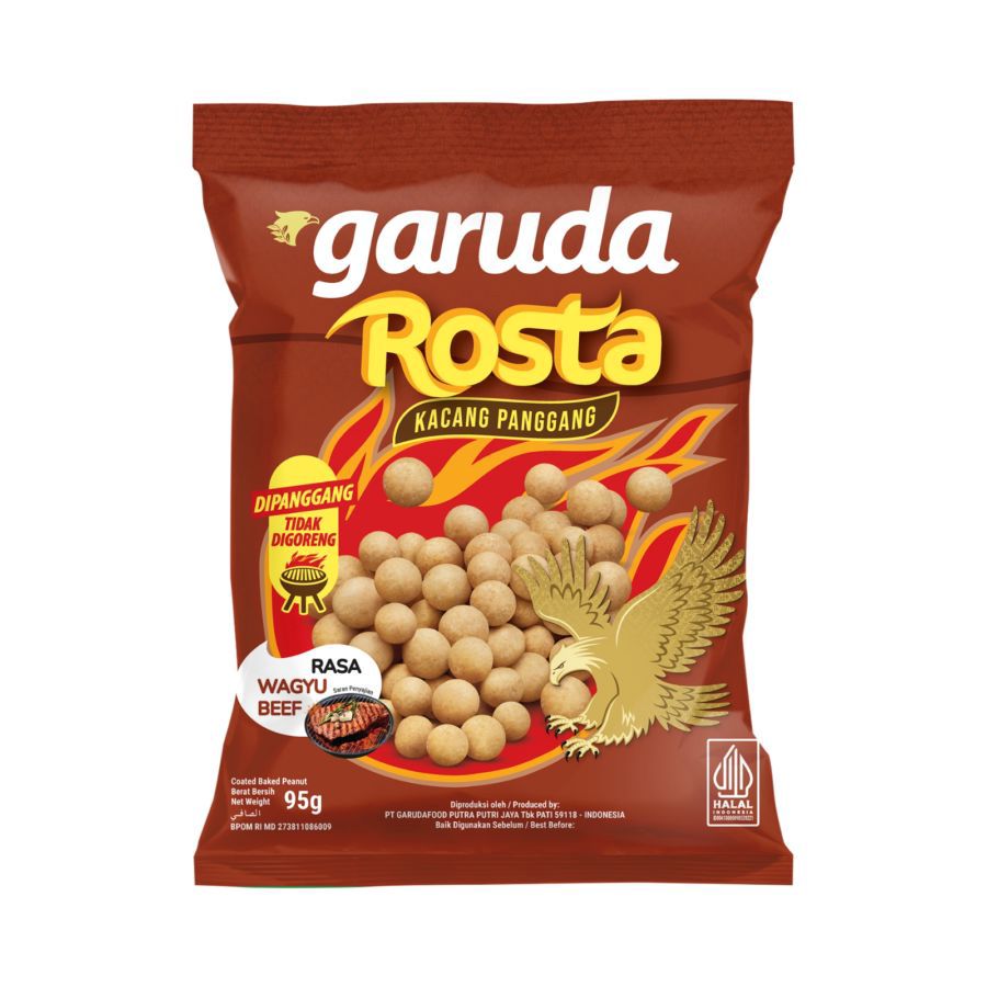 Garuda Rosta Kacang Panggang Wagyu 95gram 95gram