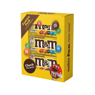 M&M's Permen Cokelat Kacang Festive Pack