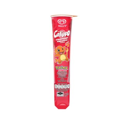 Wall's Calippo Pokemon Strawberry Pineapple Ice Cream