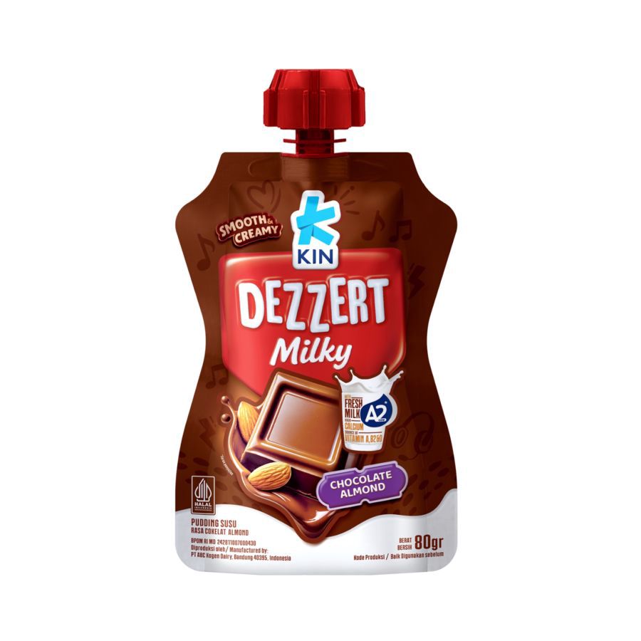 KIN Dezzert Milky Chocolate Almond 80gram