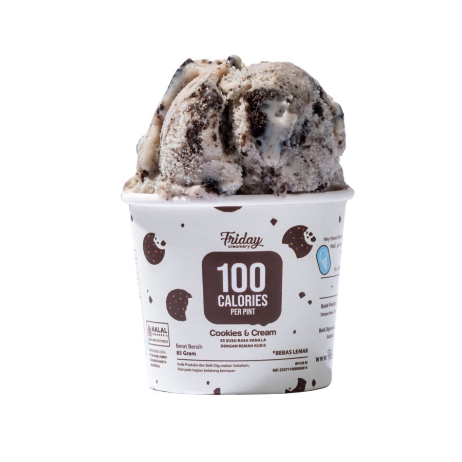 Friday Creamery Cookies & Cream MIni 120ml