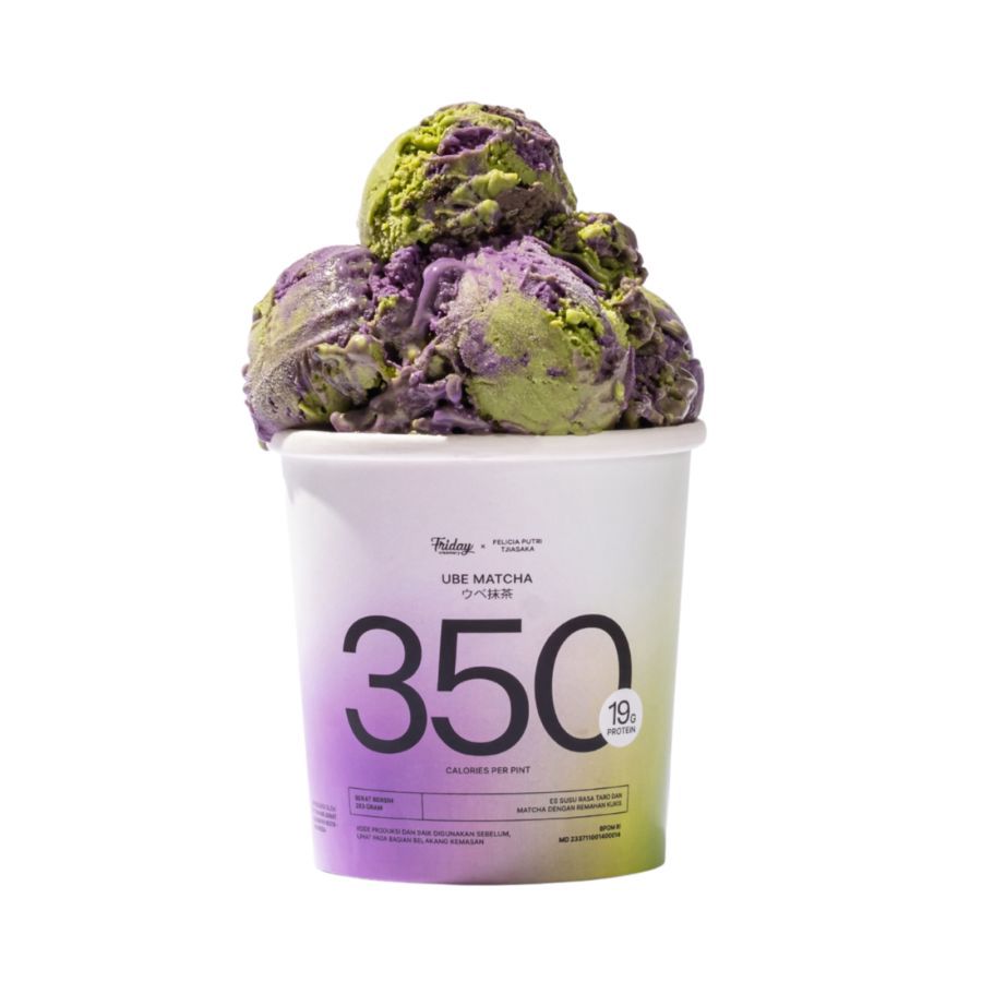 Friday Creamery Ube Matcha 473ml