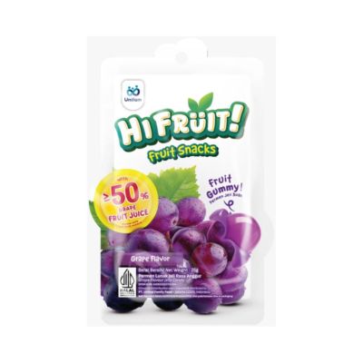 HI FRUIT! Fruit Snacks Grape Flavor
