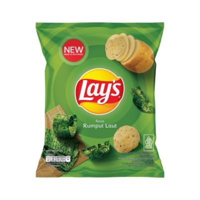 Lay's Keripik Kentang Snack Rasa Rumput Laut