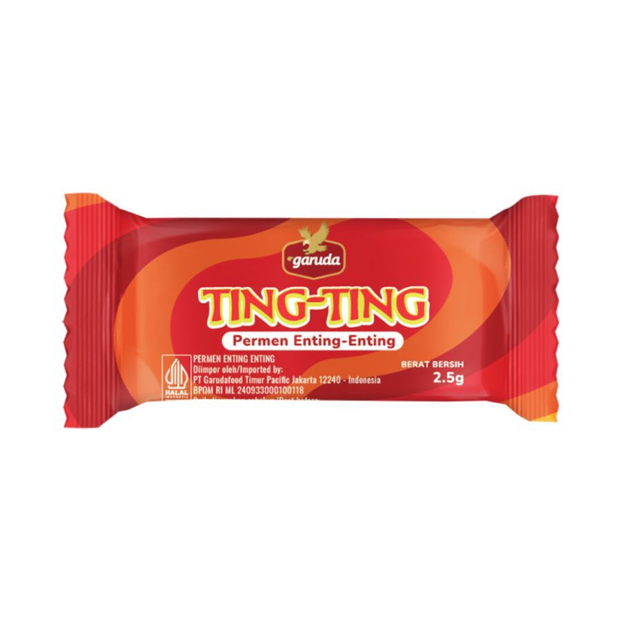 Garuda Ting Ting Candy 125gram 50pcs