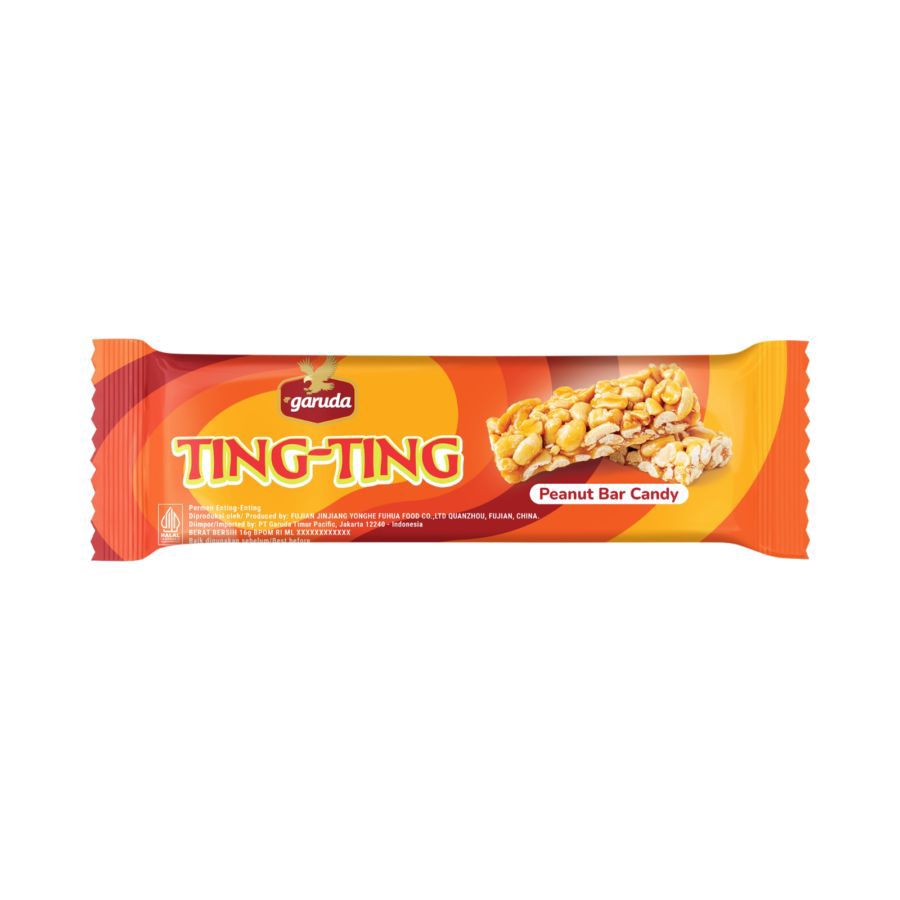 Garuda Ting Ting Peanut Bar Candy