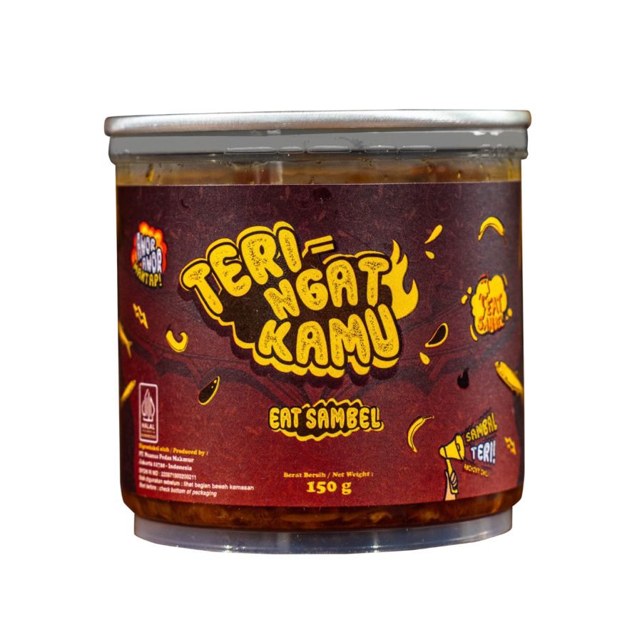 EatSambel Teri-Ngat Kamu 150gram