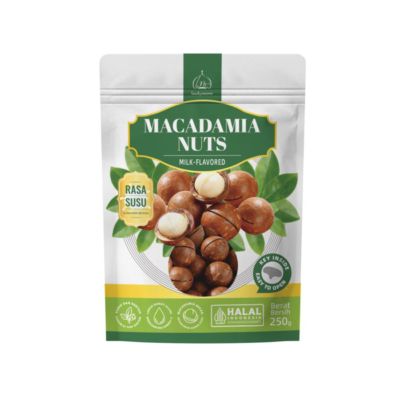 Luckymore Kacang Macadamia Rasa Susu