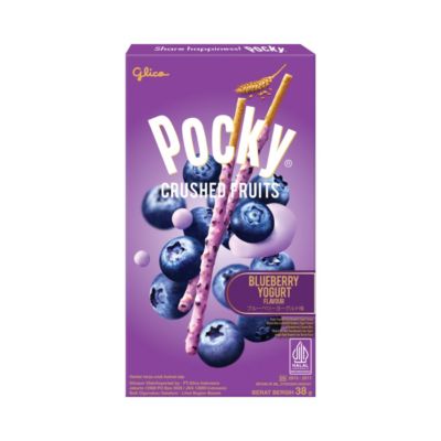 Pocky Crushed Fruits Blueberry Yogurt Flavour 38gram