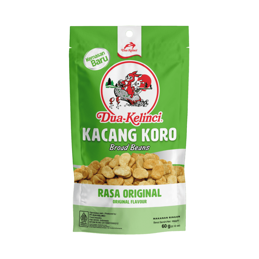 Dua Kelinci Kacang Koro Original 60gram