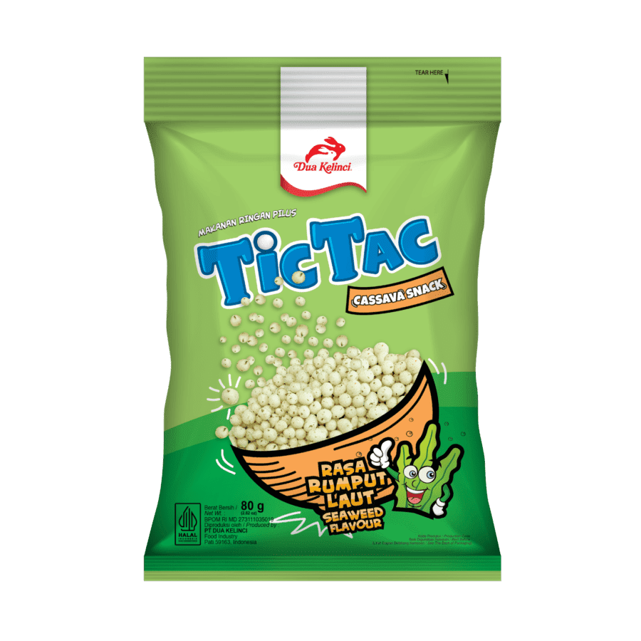 TICTAC Rumput Laut 80gram