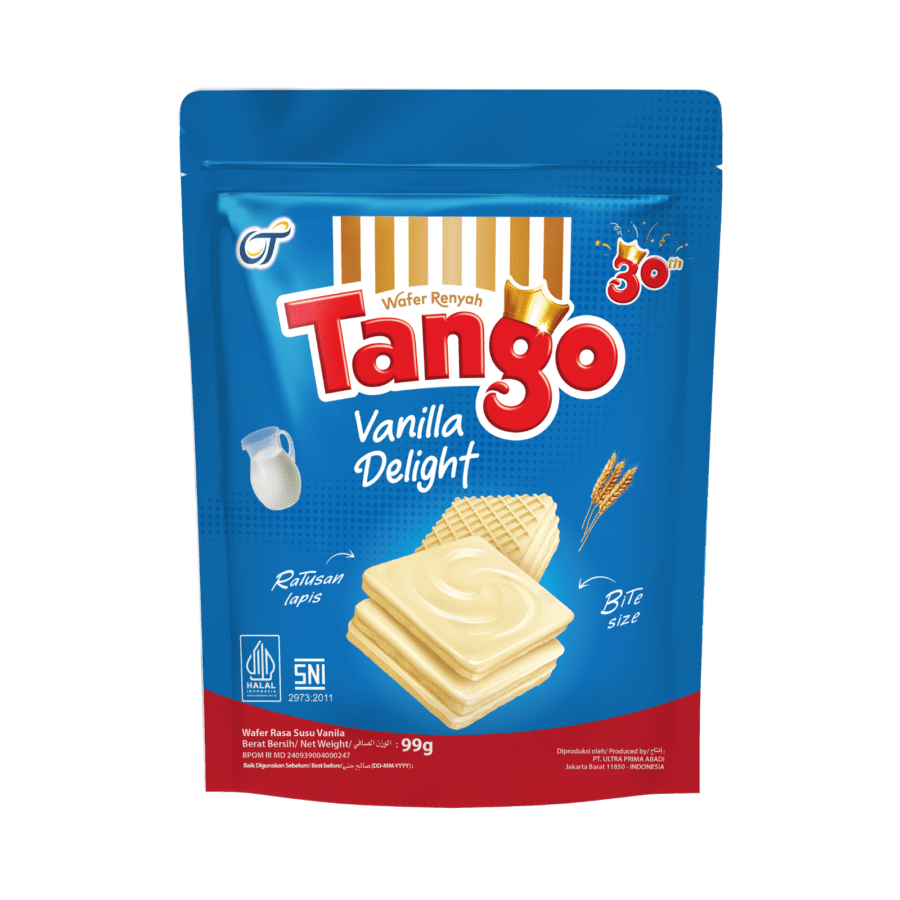 Tango Vanilla Wafer Pouch 99gram
