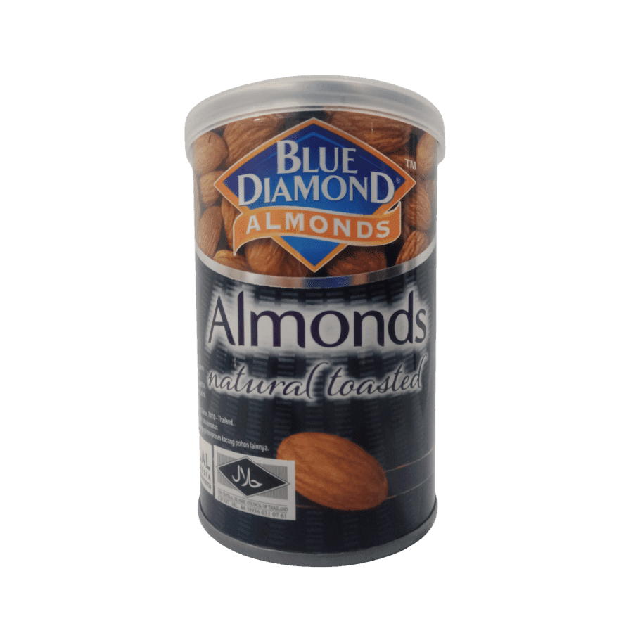 Blue Diamond Almond Natural Toasted Kacang Almond Panggang 130gram