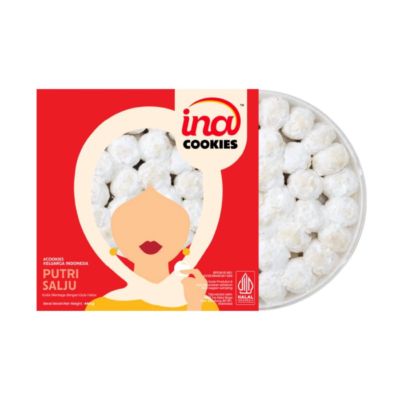 Ina Cookies Kue Kering Premium Putri Salju Reguler