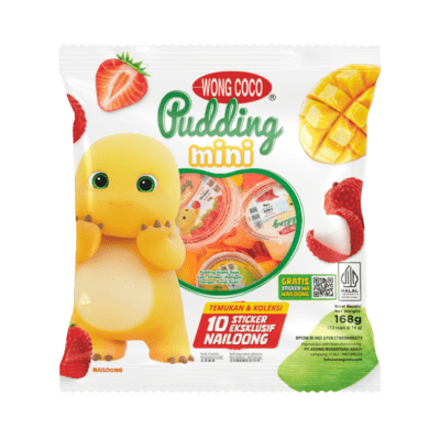 Wong Coco Mini Pudding 14gr X 12