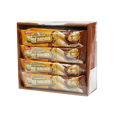 Umeier Twin Crispy Roll Chocolate And Peanut Flavor