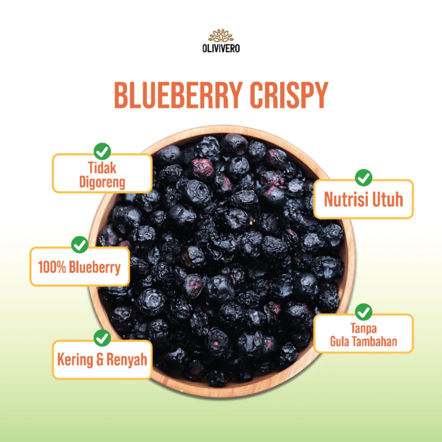 Olivivero Freeze Dried Blueberry