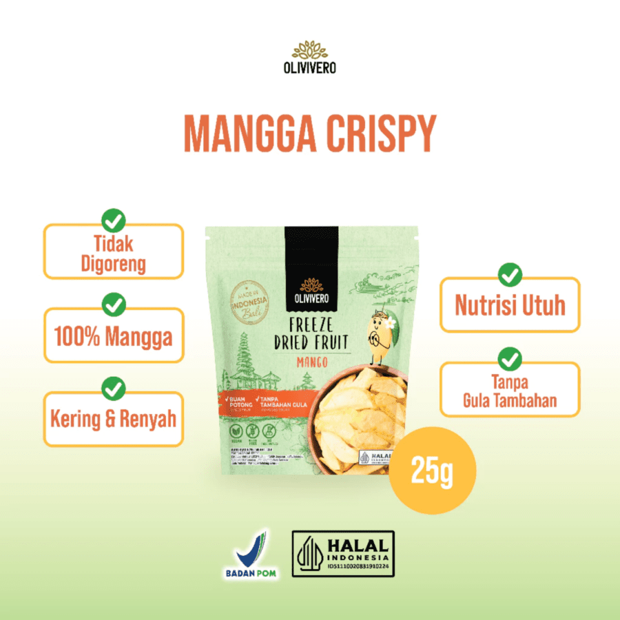 Olivivero Freeze Dried Mango