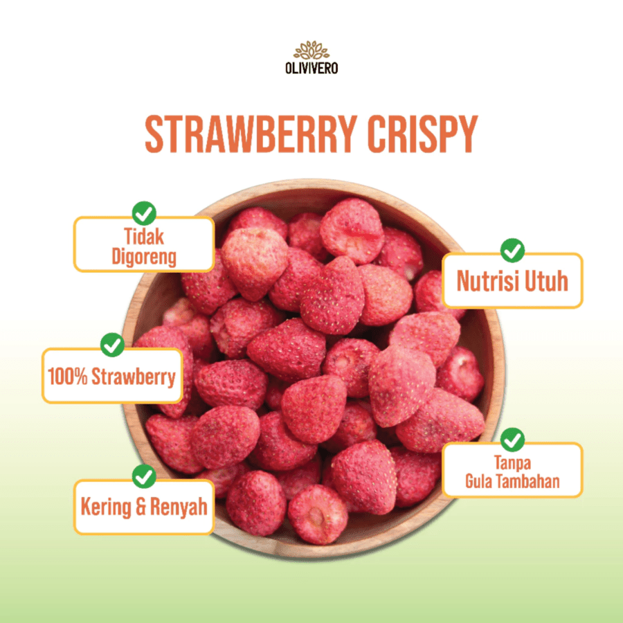 Olivivero Freeze Dried Strawberry