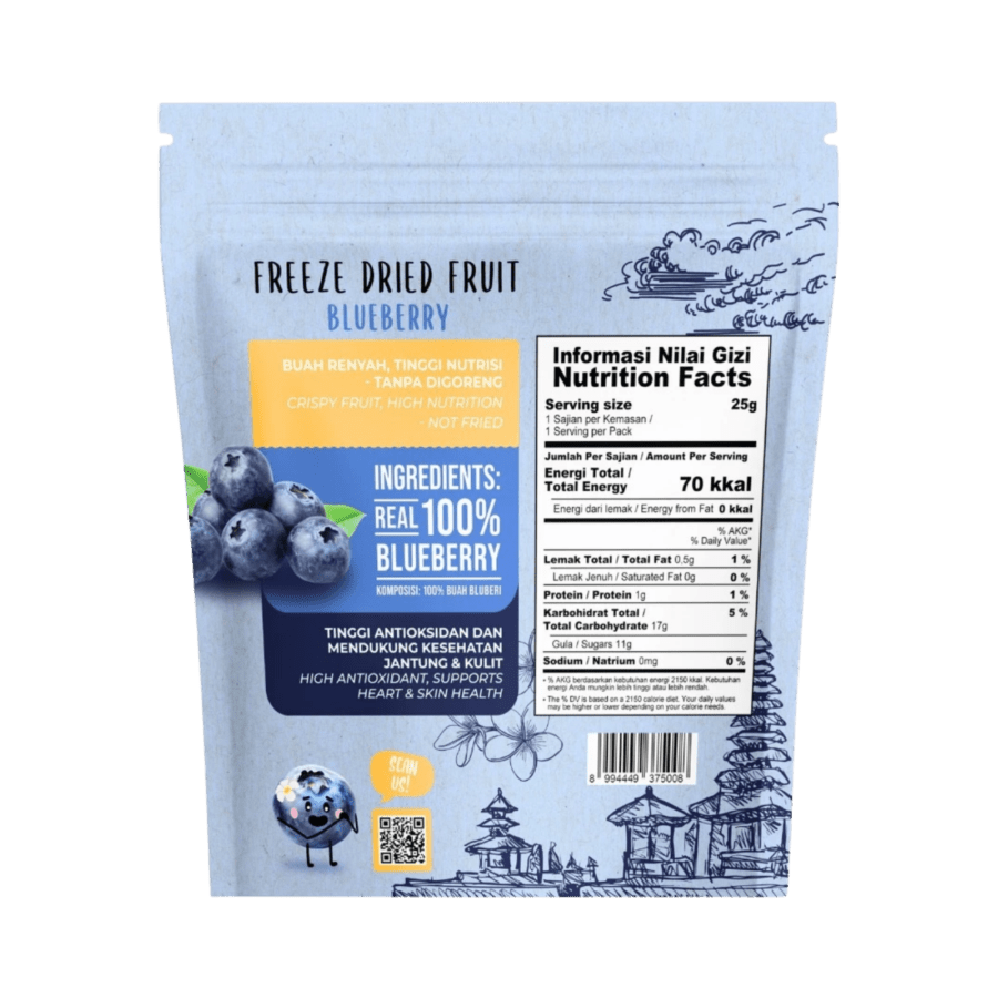 Olivivero Freeze Dried Blueberry