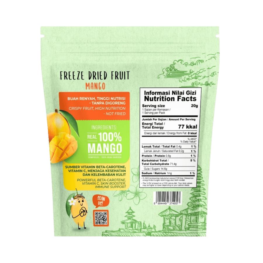 Olivivero Freeze Dried Mango