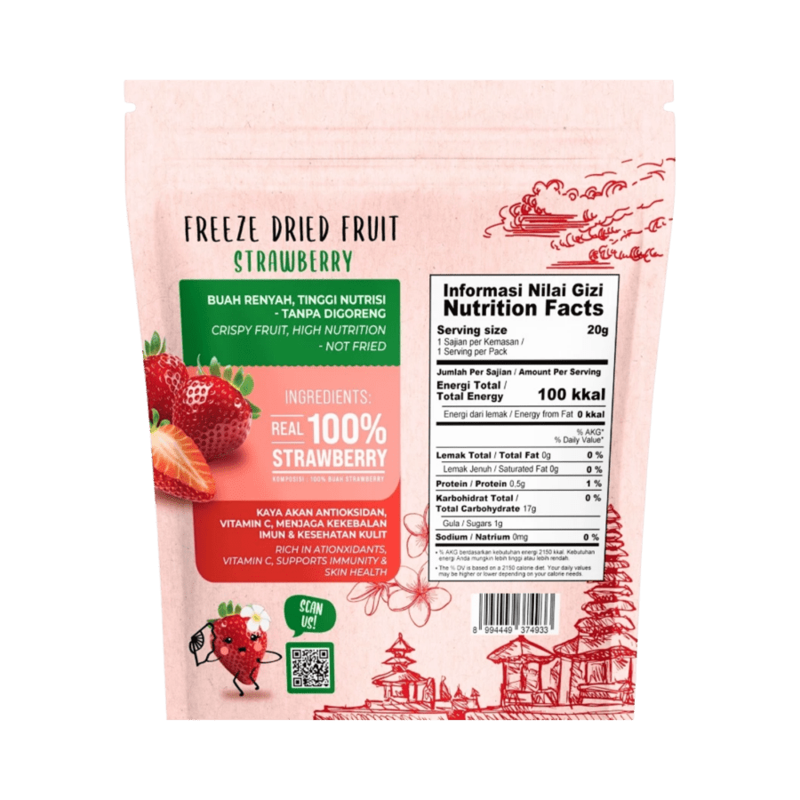 Olivivero Freeze Dried Strawberry