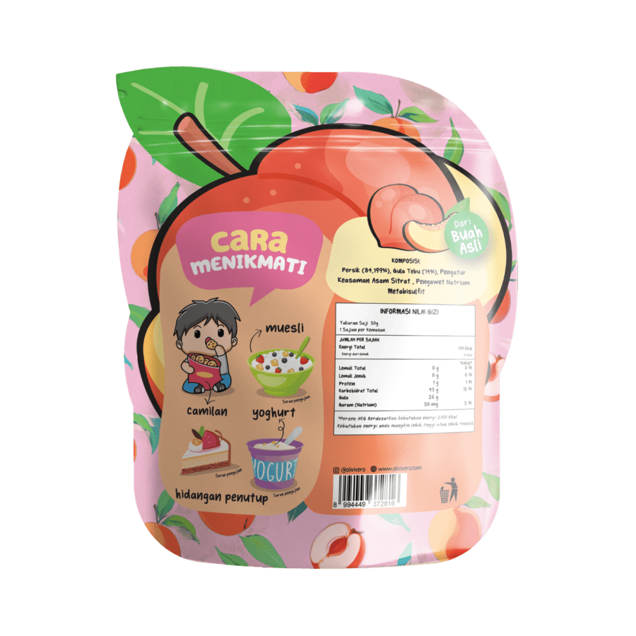 Olivivero Soft Dried Peach