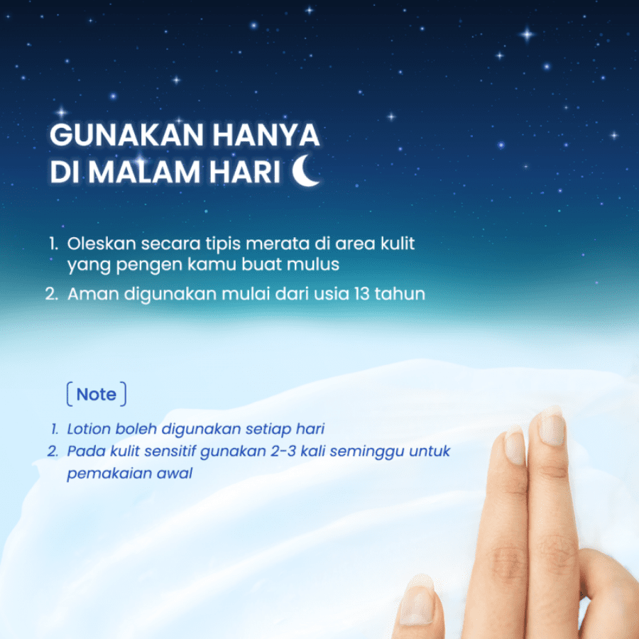 Rintik Skincare No Bump Lotion Gently Exfoliates Body Lotion 100ml
