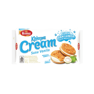 Roma Kelapa Cream Susu Vanilla
