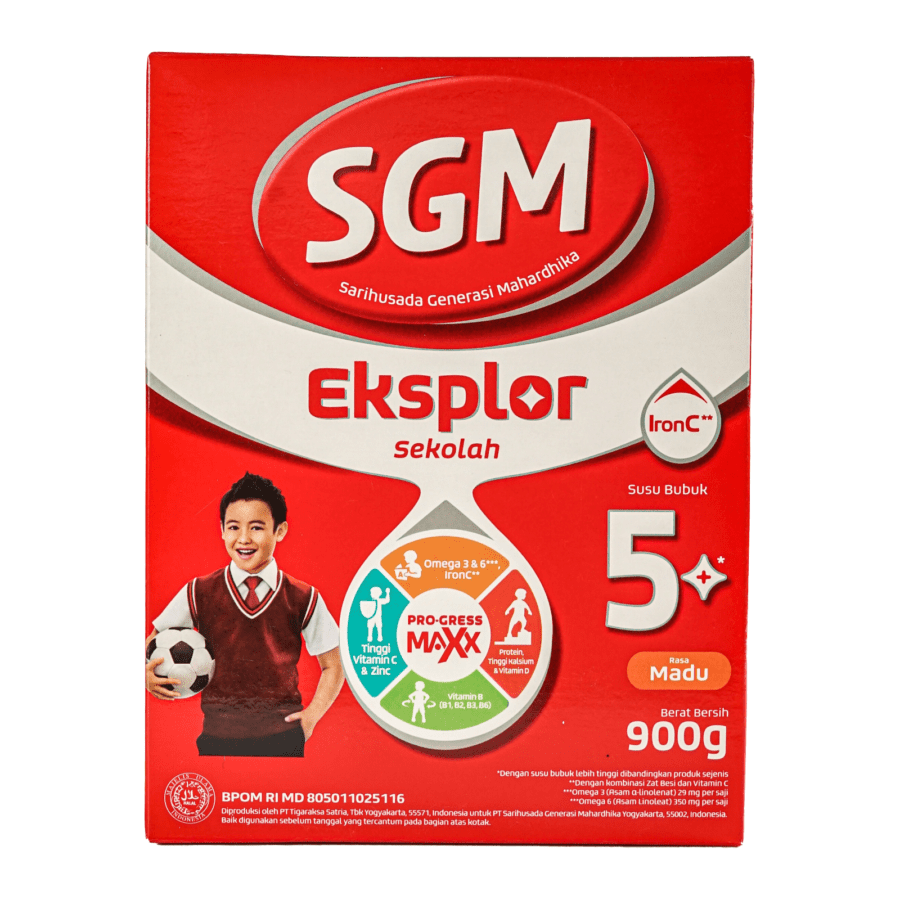 SGM Eksplor Sekolah 5+ Madu 5-12 Tahun Susu Formula