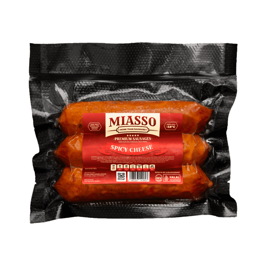 Miasso Sosis Spicy Cheese 190gr 1pcs