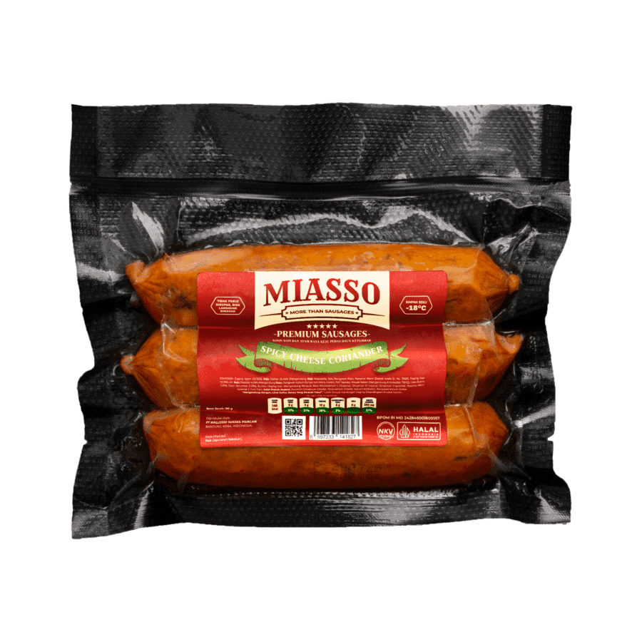 Miasso Sosis Spicy Cheese Coriander 190gr