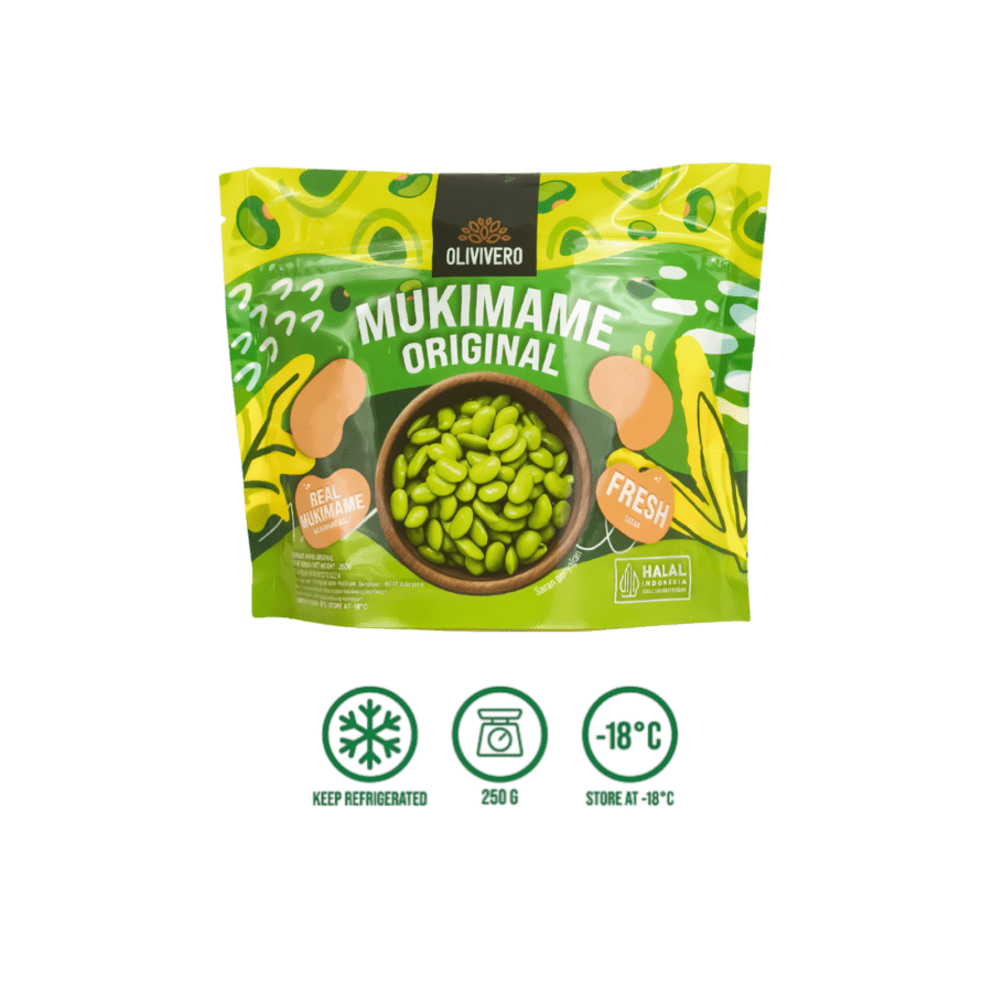 Olivivero IQF Mukimame 250gram 1pcs