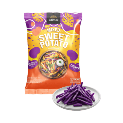 Olivivero IQF Mix Sweet Potato 500gram