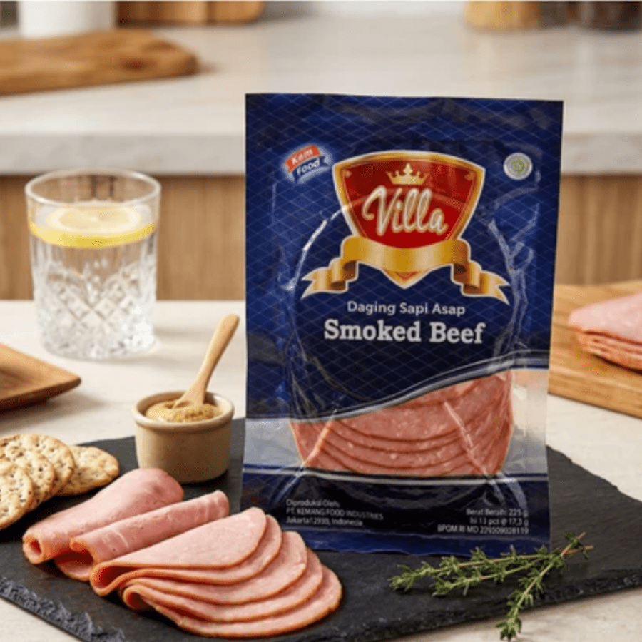 Villa Smoked Beef Premium 225gram