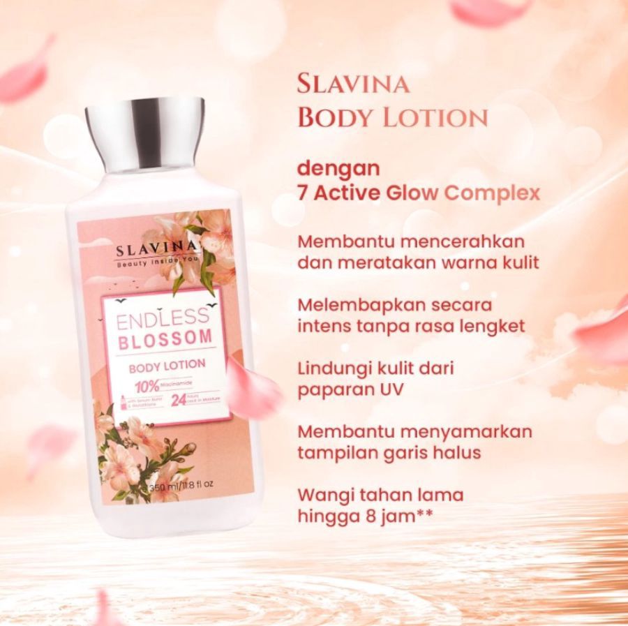 SLAVINA Endless Blossom Body Lotion 350ml