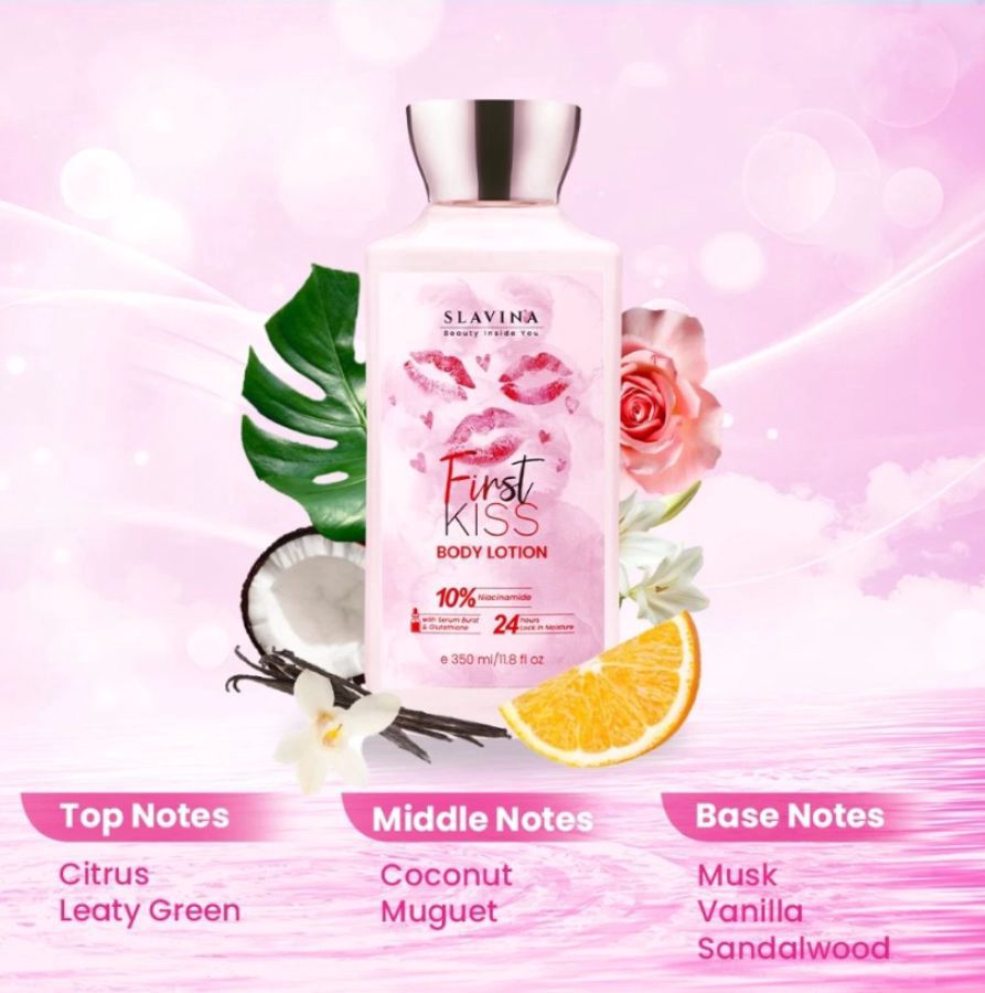 SLAVINA First Kiss Body Lotion 350ml