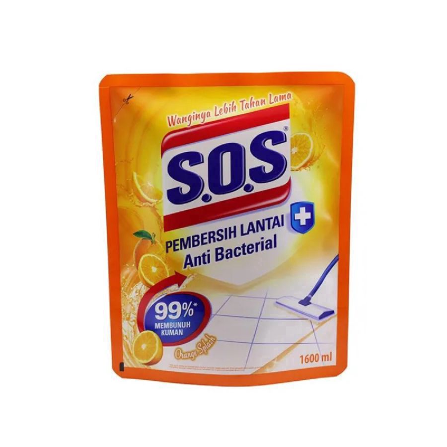 SOS Orange Splash Pembersih Lantai