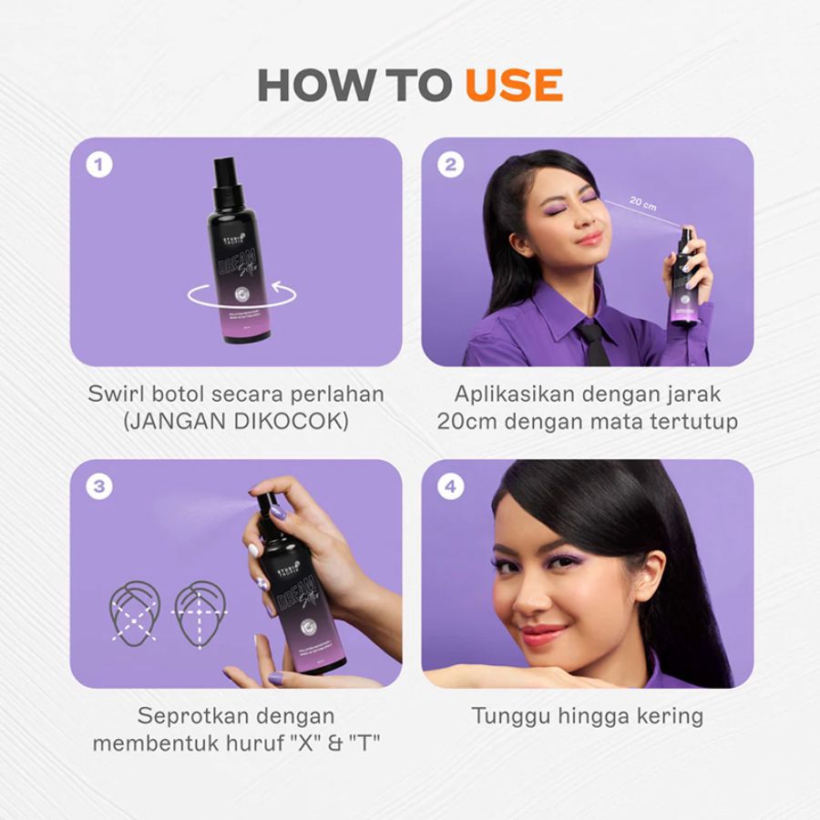 Studio Tropik Dreamsetter Soft-matte Pollution Protection Make-up Setting Spray Mini 30ml