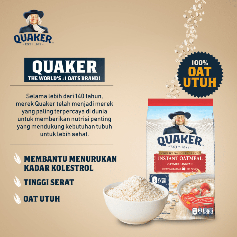 Quaker Instant Oatmeal 800gram