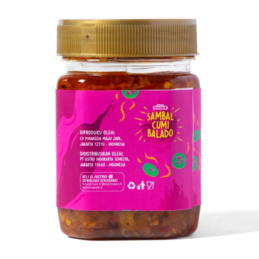 Sambal Cumi Balado Astro Goods 150gram