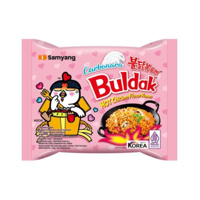Samyang Hot Chicken Ramen Buldak Carbonara Mie Instan