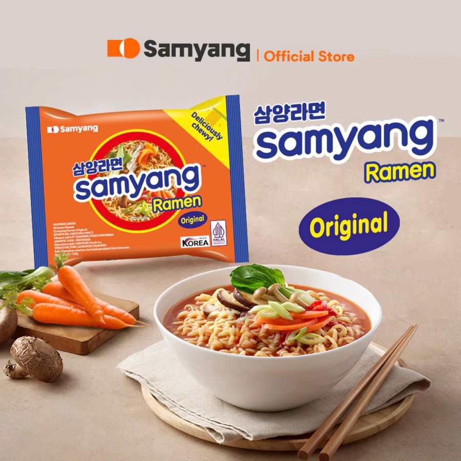 Samyang Ramen Original Mie Instan 120gram