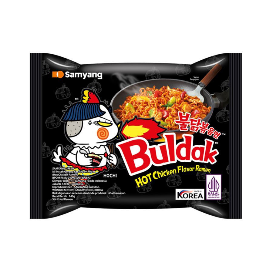 Samyang Hot Chicken Ramen Buldak Original Mie Instan 140gram