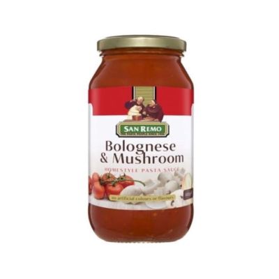 San Remo Bolognese & Mushroom Pasta Sauce