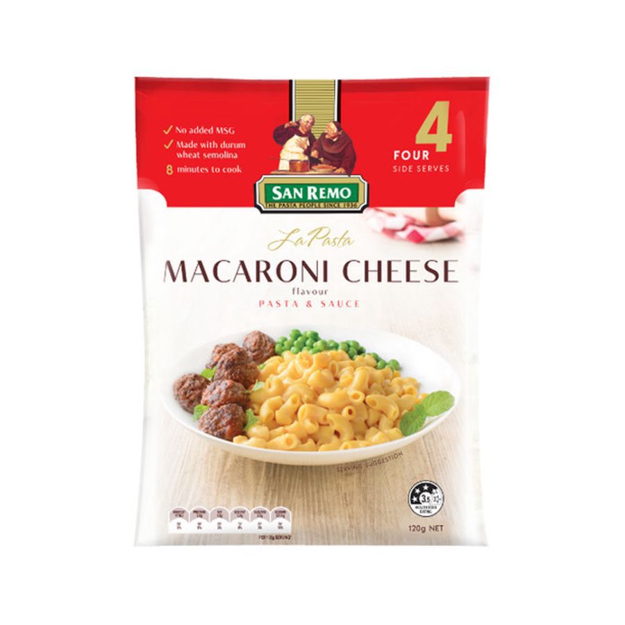 San Remo Mac & Cheese La Pasta 120gram