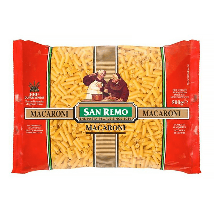 San Remo Macaroni Pasta 500gram